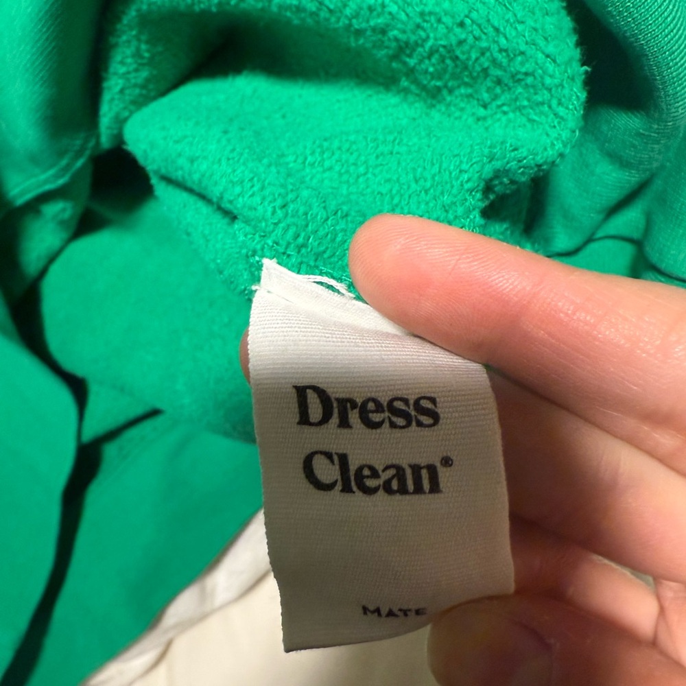 MATE the Label x Lisa Says Gah Green Oversized Crewneck Sweatshirt - Picture 6 of 7